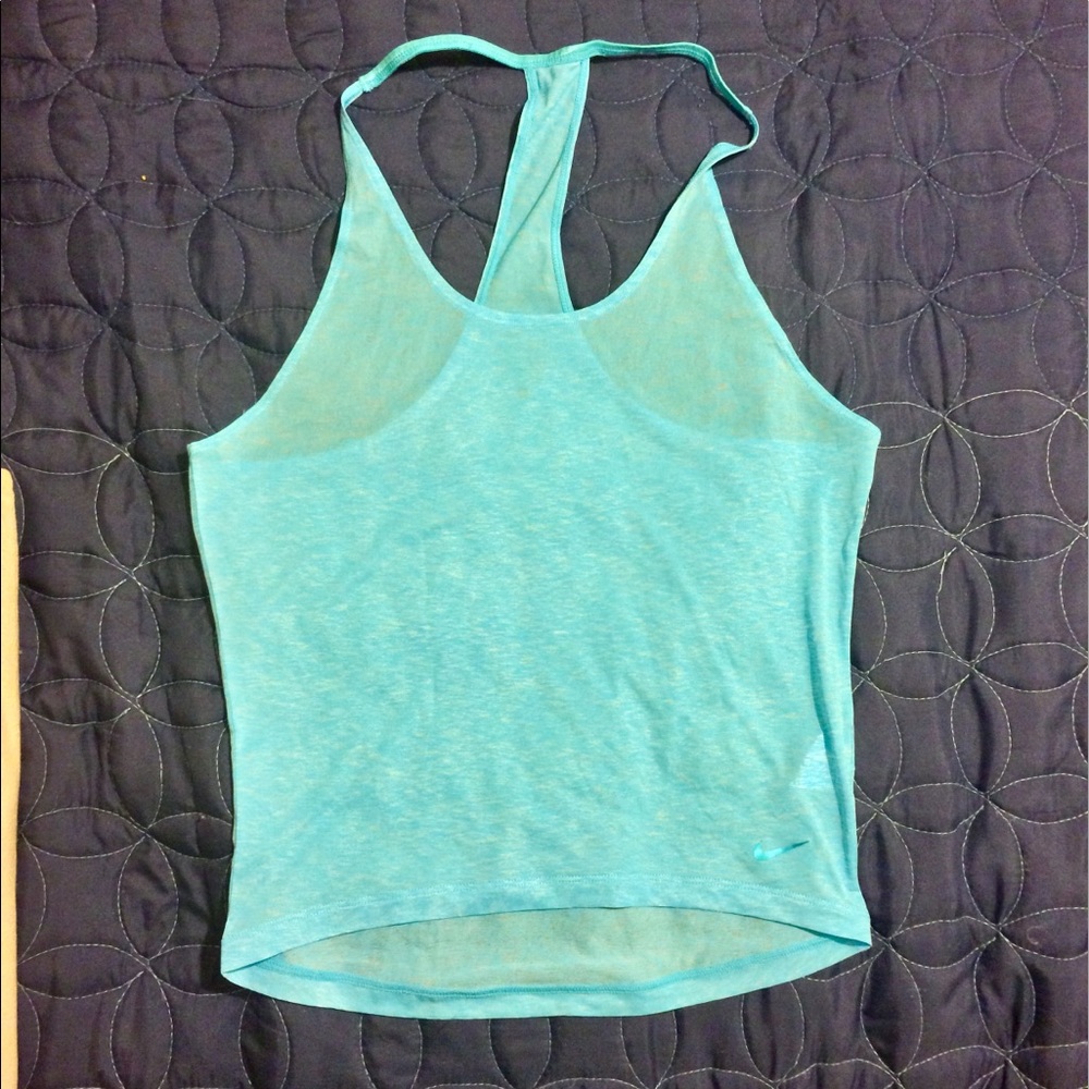 Nike Fly Burnout Dri-FIT Tank (Women's) in Blue